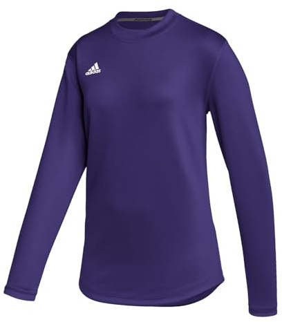 adidas Womens Phstl Fleece Long Sleeve Performance T-Shirt