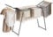 SYKIARIOL Clothes Airer, Winged Clothes Drying Rack, Foldable Drying Rack Laundry Indoor, Space Saving Outdoor Clothes Dryer, Airers Clothes Indoor Foldable, Towels (Black, 175 * 56 * 100cm)