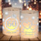 12 Windlicht Tischdeko, Diamantene Hochzeit Deko, Diamantene Hochzeit Geschenk, 60 Hochzeitstag, Geeignet für Teelichter oder Kerzen