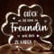 Beste Freundin Geschenke, Geschenk Freundin Geburtstag – Acryl Glücksklee Dekoration, Abschiedsgeschenk Freundin, Freundschaftsgeschenke, Weihnachtsgeschenke