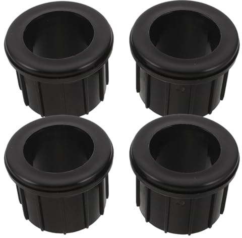 Yardenfun 4 Stück 4 Stück Stabilisatorhülsen für Schirmständer 38 48mm aus Kunststoff Abdeckkappen für Schirmtisch Loch Lochring Verschluss für Gartenschirme und Pool Sonnenschirme