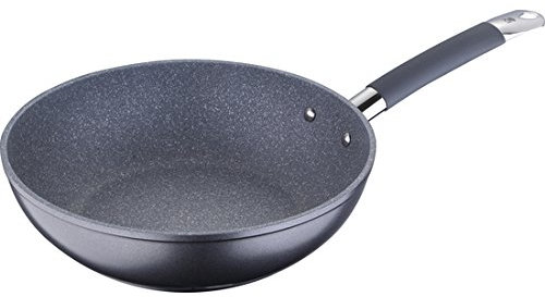 Masterpro Wok 28 x 8 cm Aluminium geschmiedet