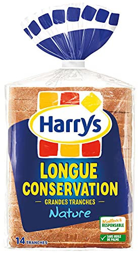 Harrys Pain de Mie Longue Conservation, 550g