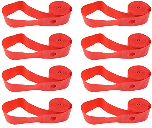 Kasteco - Cinta adhesiva para llantas de bicicleta (8 unidades, 26 x 20 mm)