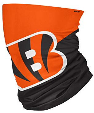 FOCO Unisex-Erwachsene NFL Team Logo Neck Gaiter Multiuse Gamasche, Gesichtsbedeckung
