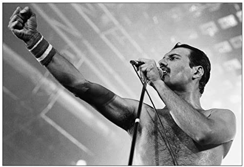 Dragonfly Queen Poster LIVE London Wembley Arena 1984 The Works Tour Freddie Mercury