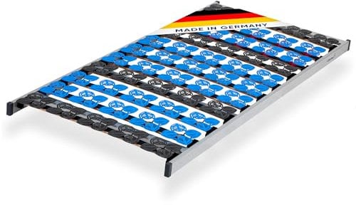 CubeSleep 7-Zonen Lattenrost Cloud NV Tellerrahmen 120x200cm | starr | Made In Germany | GS Zertifiziert – geprüfte Sicherheit