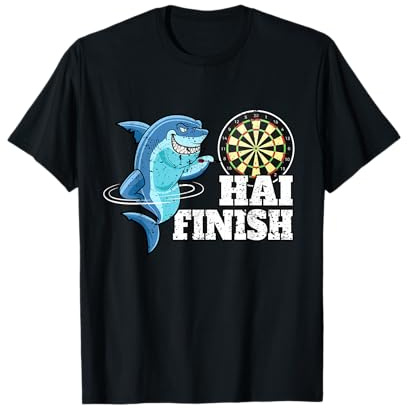 High Finish Darts Shirt I Geschenk Dartspieler - Dart T-Shirt