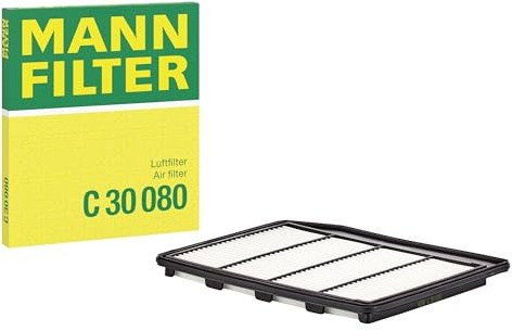 MANN-FILTER, C 30 080 Luftfilter | Für PKW, Saubere Luftzufuhr, Langlebiges Filtermedium, Passgenaues Design, Echte OE-Technologie