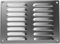 10 x 7.5 Inch / 260 x 190 mm Aluminium Air Vent Cover - Quality Steel Return Air Grilles - for Ceiling and Sidewall - HVAC - with Insect Protection Screen (10.23''x7.48'' Inch, Aluminium)