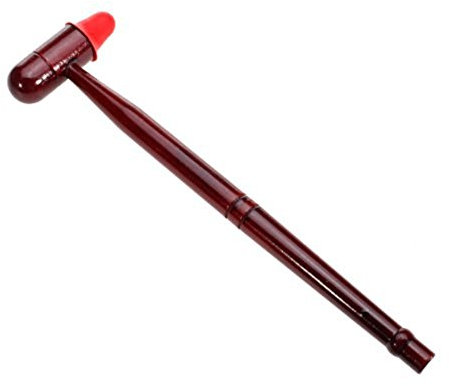 Gkhowiu Holz Massage Hammer Stress erholen Massagegeraet Klopfen Hammer