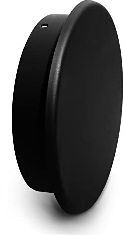 LANZZAS Ofenrohr Blinddeckel - Durchmesser Ø 160 mm - Farbe: schwarz | Rauchrohr Abgasrohr Kaminrohr