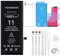 4600MAH Batteria per iPhone 11 (A2111, A2221, A2223) Super Capacità Sostituzione della Batteria, Con Kit Di Riparazione, Adesivo, Garanzia 24 Mesi
