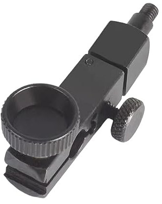 Sharplace Messuhr-Basisständer, flexibel, stabil, langlebig, Metall, stabil, kardanisch, schwenkbar, verstellbare Basis für Messhebel, Messuhr-Zubehör