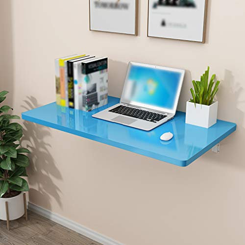wandklapptisch klapptisch Wand wandtisch klappbar, An der Wand montierter schwimmender Klapptisch, Computertisch, robuste Werkbank, Nähtisch, Küchen-Esstisch, Stehtische, Schreibtisch, 5 Far