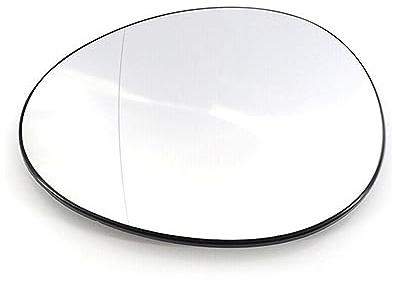 FREEZER DOOR WING MIRROR GLASS Heated Side Wing Mirror Glass for Mini R55 R56 R57 R58 R59 R60 R61 for COOPER for CABRIO for COUPE Left Right Car Accessories (Color : 1PC Left)