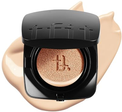 TFIT Layering Fit Glow-Kissen EX – LSF 50+/PA++++, Glow-Finish, leicht, natürliche Deckkraft, koreanisches Make-up (W01 Vanilla, 12g)