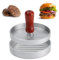 Molde Hamburguesas para Prensar Carne Picada, Antiadherente Molde Hamburguesa de Aluminio, Prensa Hamburguesa Antiadherente, para Prensar Carne Picada y Barbacoa, Utensilios de Cocina