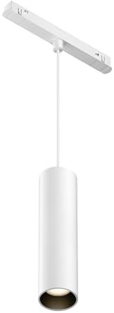 Maytoni Schienenpendelleuchte Focus LED magnetic track system Exility Weiß Aluminium LED 1040 lm 3000 K CRI 90 für Wohnzimmer, Schlafzimmer, Küche