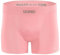 sesto senso Boxer Hommes sans Couture Rétro Caleçons Slips Confortable Trunks Basique Culotte sous-vêtements Uomo L/XL Rose