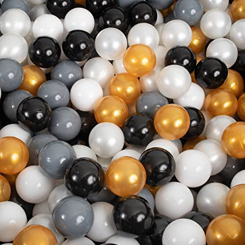 H&F Heimtextilien 200 Bälle für Bällebad Ø 7 cm – Bunte Plastikbälle für Kinder & Babys – Weiche & langlebige Spielbälle – BPA-frei & schadstofffrei – Perfekt für Spielzelt, Hüpfburg & Garten