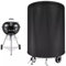 Housse de protection pour barbecue bouilloire - Résistant aux intempéries - Pour barbecue Weber - 57 cm - Pratique - Rond - Pour l'extérieur - Facile à nettoyer - 70 x 70 cm - Tissu Oxford noir
