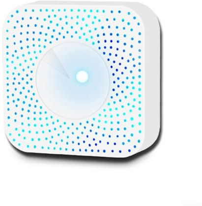 UTTASU Multi-Function Air Quality Monitor WiFi Smart Detector PM2.5 CO2 Temperature Humidity Tester App Control Wall Mountable for Indoor Use(A)