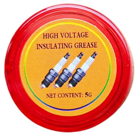 Graisse Diélectrique | Graisse Silicone pour Connecteurs Électriques - Lubrifiant Isolant Haute Tension 5g pour Marine, Automobile, Roulements, Joints Toriques, Bornes de Batterie et Bobines