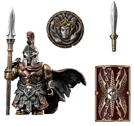COPPERTIST.WU Spartan Commander Figurine Statue Ornament Craft Collection für Wohnzimmer und Büro