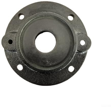 75 Typ Griff Pumpenflansch und Kolbenausleger, Metall Ersatzteil für Gartenpumpen, Doppeltwirkende Pumpen und Spielplatzpumpen, Kompatibel mit Pumpenständern - Schwarz/Silber, 3(B)