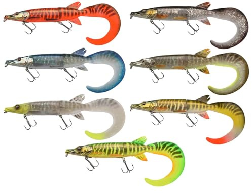 Savage Gear 3D Hybrid Pike - Swimbait, Gewicht:47g, Größe:Gr. 1/0, Länge:17cm, Farbe:Silver Pike