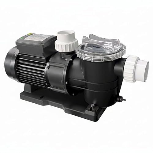 Nixpool Bomba para Piscina X 75M Filtración 14400 L/h con Cesta de Filtro Extraíble, 0.75 CV Bomba de Piscina 550 W