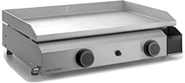 Forge Adour Plancha gaz 6400w plaque inox 59.5x39.5cm base g60i