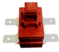 KGA SUPPLIES Push Button On/Off Switch 4 Tag For Numatic Henry Hetty Vacuum Cleaner Hoover