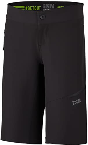 IXS Carve Evo 2022 Damen Fahrrad-Shorts, Schwarz