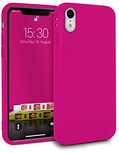 MyGadget Cover per iPhone XR - Custodia Protettiva in Silicone Ultra Morbido – Case TPU Flessibile - Ultra Protezione Antiurto & Antigraffio - Fucsia