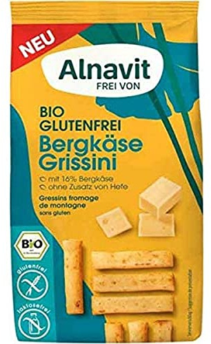 Alnavit Bio Bergkäse Grissini, 100 g