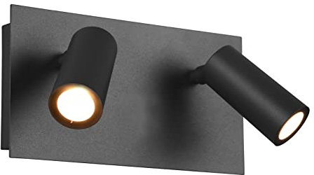 Trio Leuchten LED Außen Wandleuchte Tunga 222960242, Metall Anthrazit, inklusiv 2 x 3.5 Watt LED