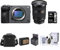Sony FX3 Full-Frame Cinema Line Camera With 24-70mm f/2.8 GM II Lens, Bundled With, 128GB Memory Card, Battery Pack with USB-C Port, 82mm Essentials Filter Kit, Shoulder Bag and Cleaning Kit (8 Items)
