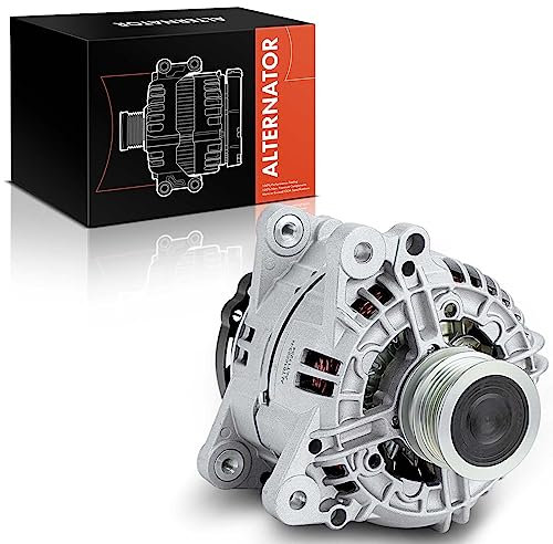 Frankberg Lichtmaschine Generator 2-Polig Kompatibel mit A3 8P1 1.6L-3.2L 2003-2012 Golf V 1K1 1.6L-3.2L 2003-2009 P.a.s.s.a.t 3C2 1.6L-3.2L 2005-2010 Repalce# 07K903023A
