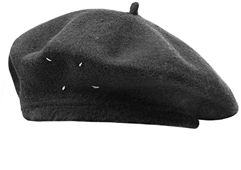 CLAPE Französischen Stil Beret Wolle Baskenmütze Winter Barett Mütze Damenbaske Herrenbaske Klassische Maler Hut