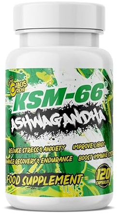 Chaos Crew KSM 66 Ashwagandha 120 Caps Grape Bubblegum