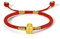 24k feste Goldarmbänder, echtes reines Gold armband Chinesischer Zodiak Verstellbares rot geflochtenes Armband Kaninchen Drache Katze Hund mit Segenswürdigkeit für Frauen Männer Teen Mädchen11