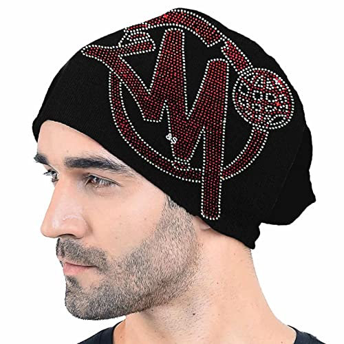 Idezek Dünn gestrickte Slouchy-Mützen - Zwerg Mützen Chemo Caps, Fedora Mützen Trucker Mützen | Beanies für Männer und Frauen, Strohhüte für Männer, Trucker-Hüte für Frauen