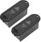 OTOTEC 2Pcs Battery Compartment 9V Active Guitar Pickup Battery Packs 9-Volt Battery Box Case Guitar Accessories 81x29x30mm Style A