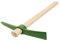 FUNOMOCYA Gartenpflücker Kultivator Hacke handgeführte kleine Hacke Gartenwerkzeug Grub Hacke Gartenhacke pflanzen Stahlhacke Schmieden Graben Wurzel Bergsteiger pickel Kleiner Yanghao Holz