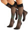 CALZITALY PACK 1/2 Kniestrümpfe mit Abgestufter Kompression, Kompressionsstrümpfe Unisex, 70 DEN, 10-14 mm/Hg | Made in Italy (2 Pack - Schwarz, L/XL)