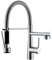 TIMACO Wasserhahn Küche Chrom mit Schloss Brause Ausziehbar - 360° Schwenkbare- Pull-Down-Spray - Hochdruck - Chrom Küchenarmatur