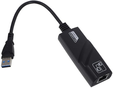 UKCOCO Tarjeta De Red Gigabit Ethernet Adaptador USB 3.0 Instalación Sencilla