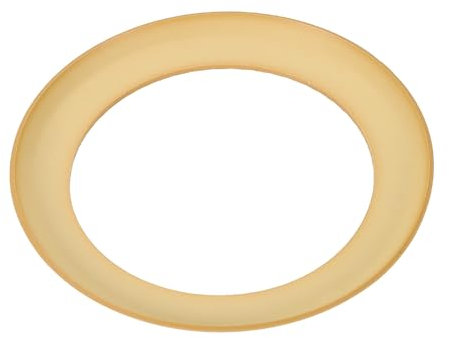 sourcing map Air Compressor Compression Piston Ring, Universal Air Compressor Replacement Part 66mm OD 48mm ID 1mm Thickness, Lemon Yellow